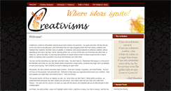 Desktop Screenshot of creativisms.org