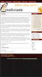Mobile Screenshot of creativisms.org